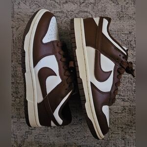 Women's Nike Dunk Low Cacao Wow in size: 7